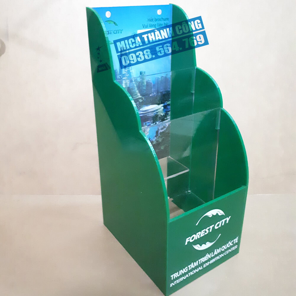 Kệ mica leaflet, brochure