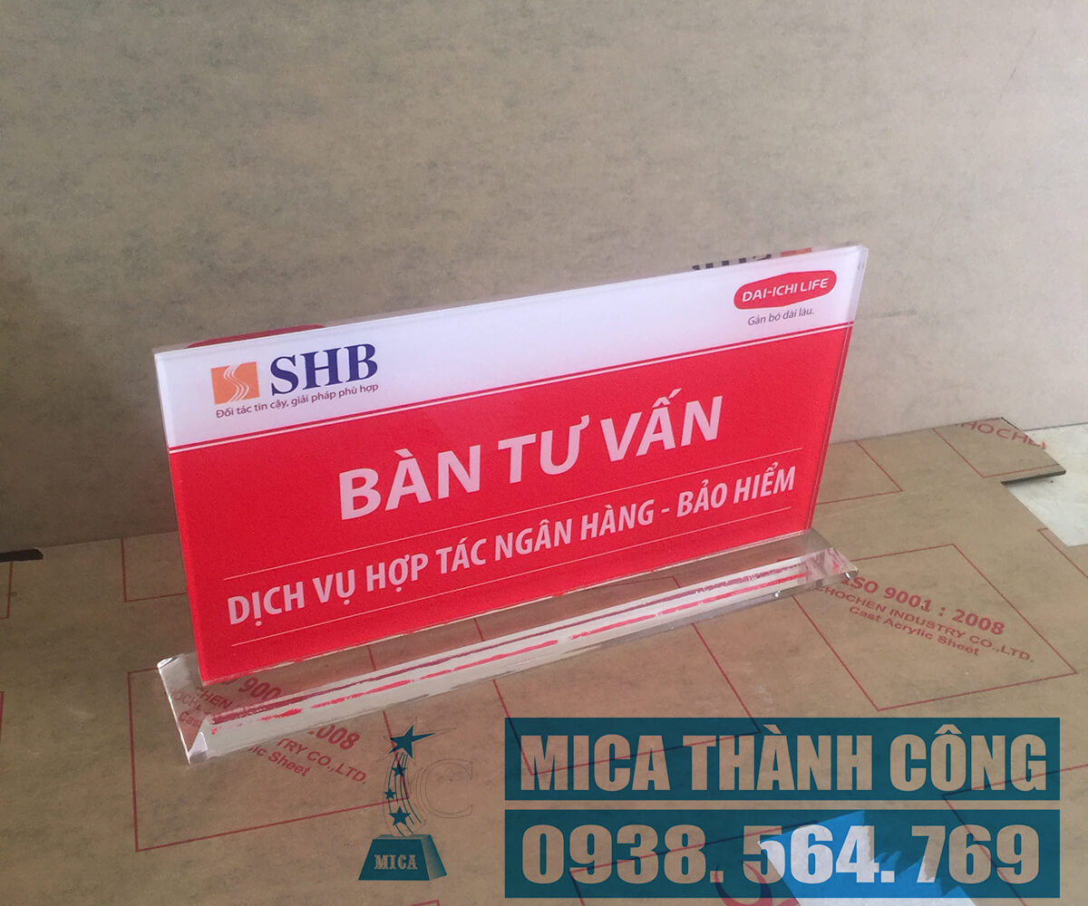 Menu mica ngân hàng