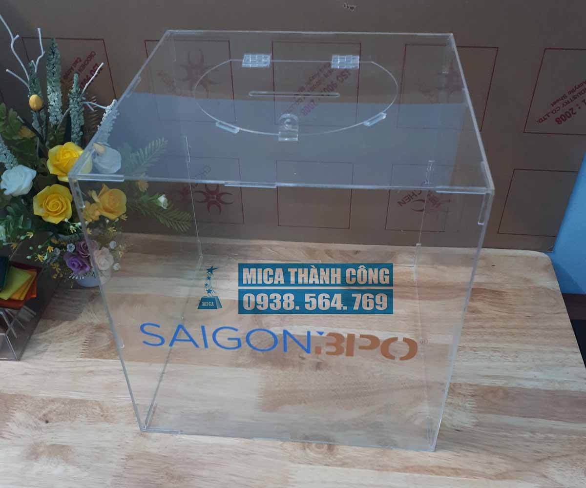 Thùng phiếu mica TPHCM