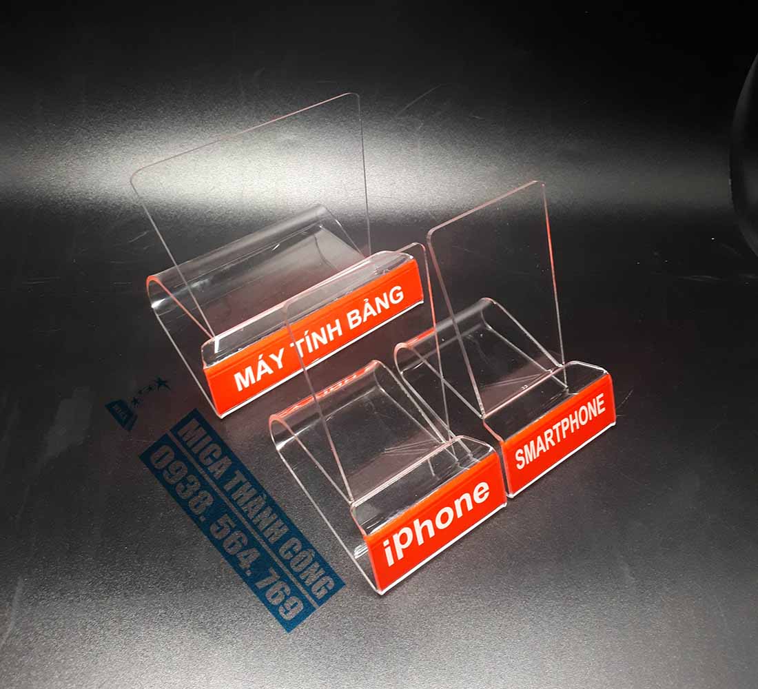 Kệ mica trưng bày sản phẩm