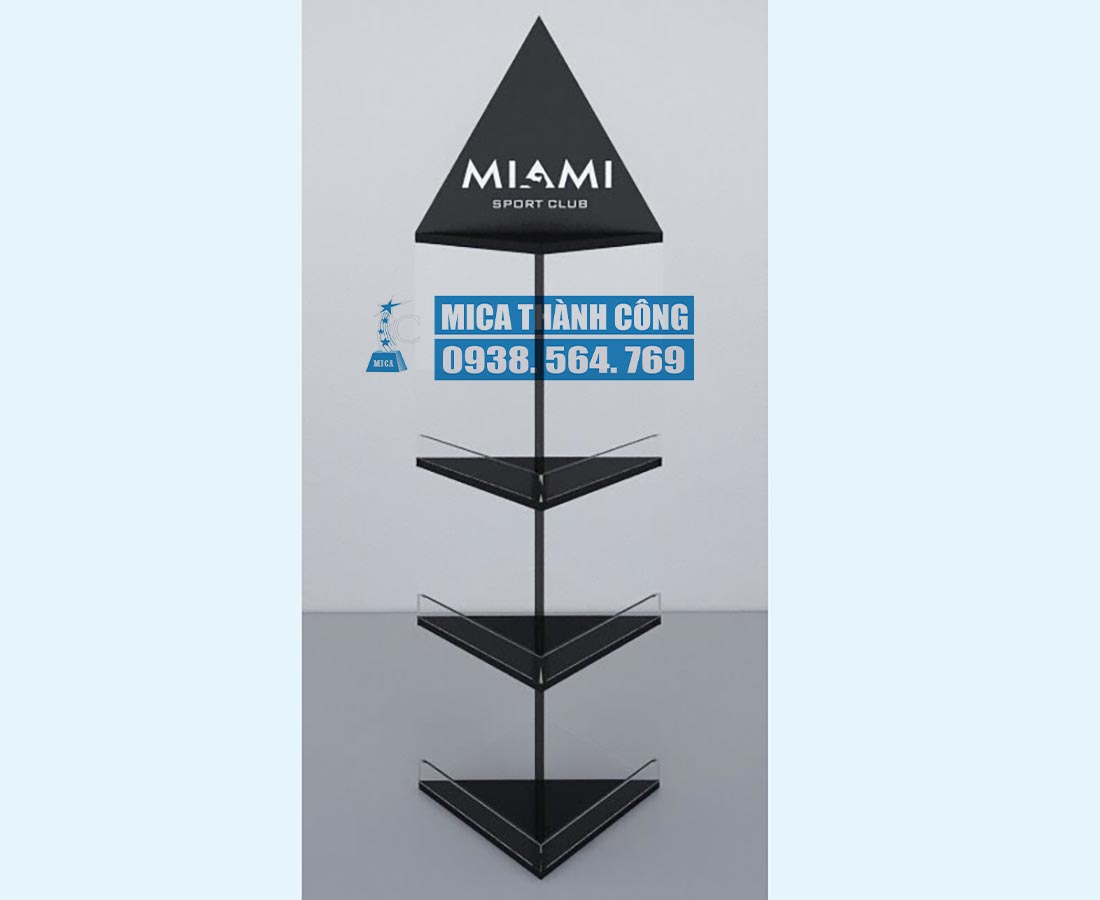 Kệ mica trưng bày sản phẩm