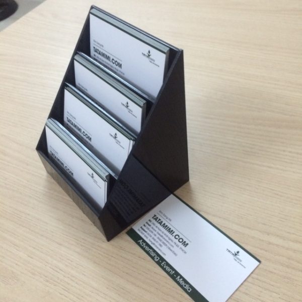 Kệ card visit bằng mica