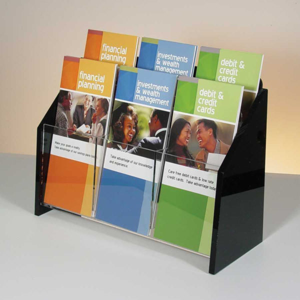 Kệ mica Leaflet brochure