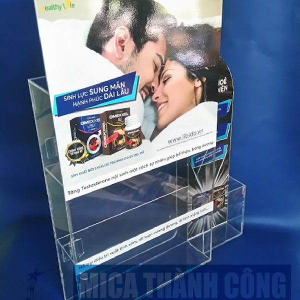 Kệ mica trưng bày