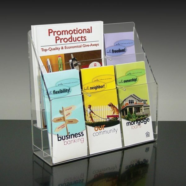 Kệ mica Brochure