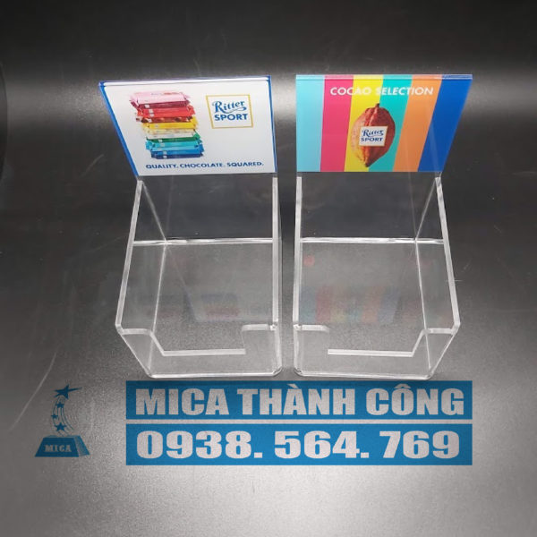 Kệ Mica đựng Brochure