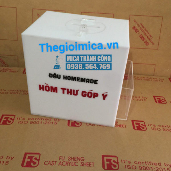Hòm Thư Góp Ý Bằng Mica