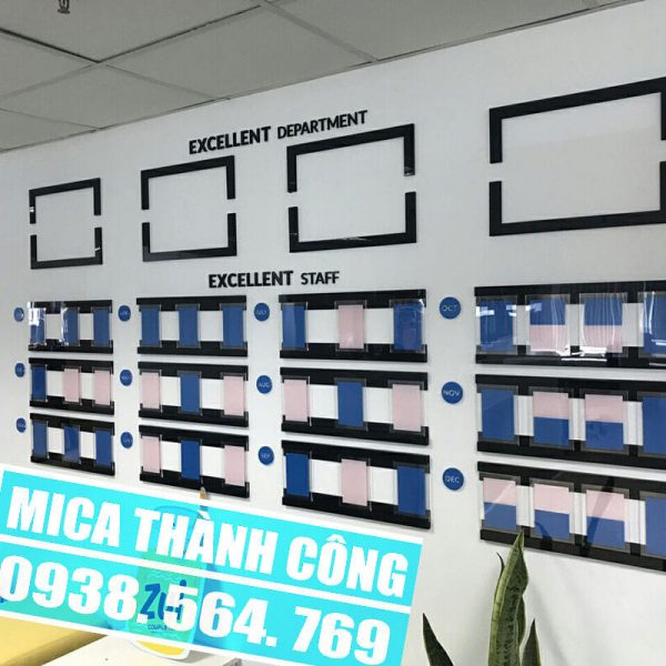Khung ảnh mica treo tường