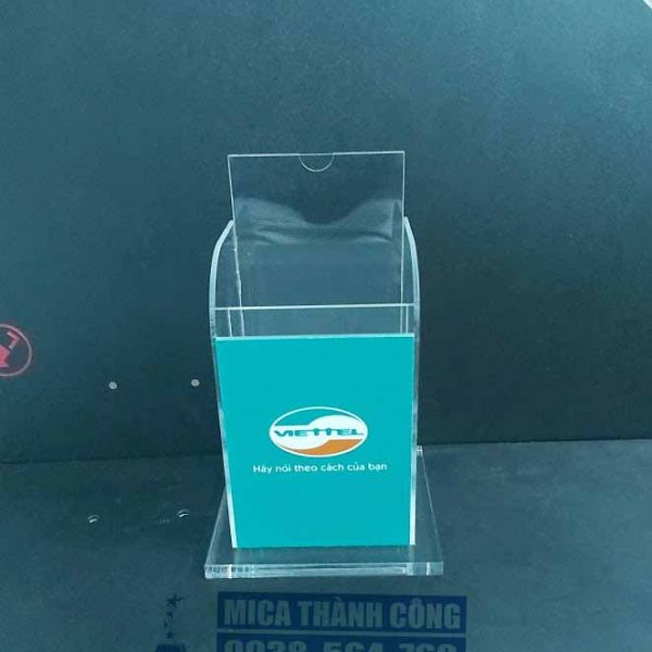Kệ mica đựng tờ rơi