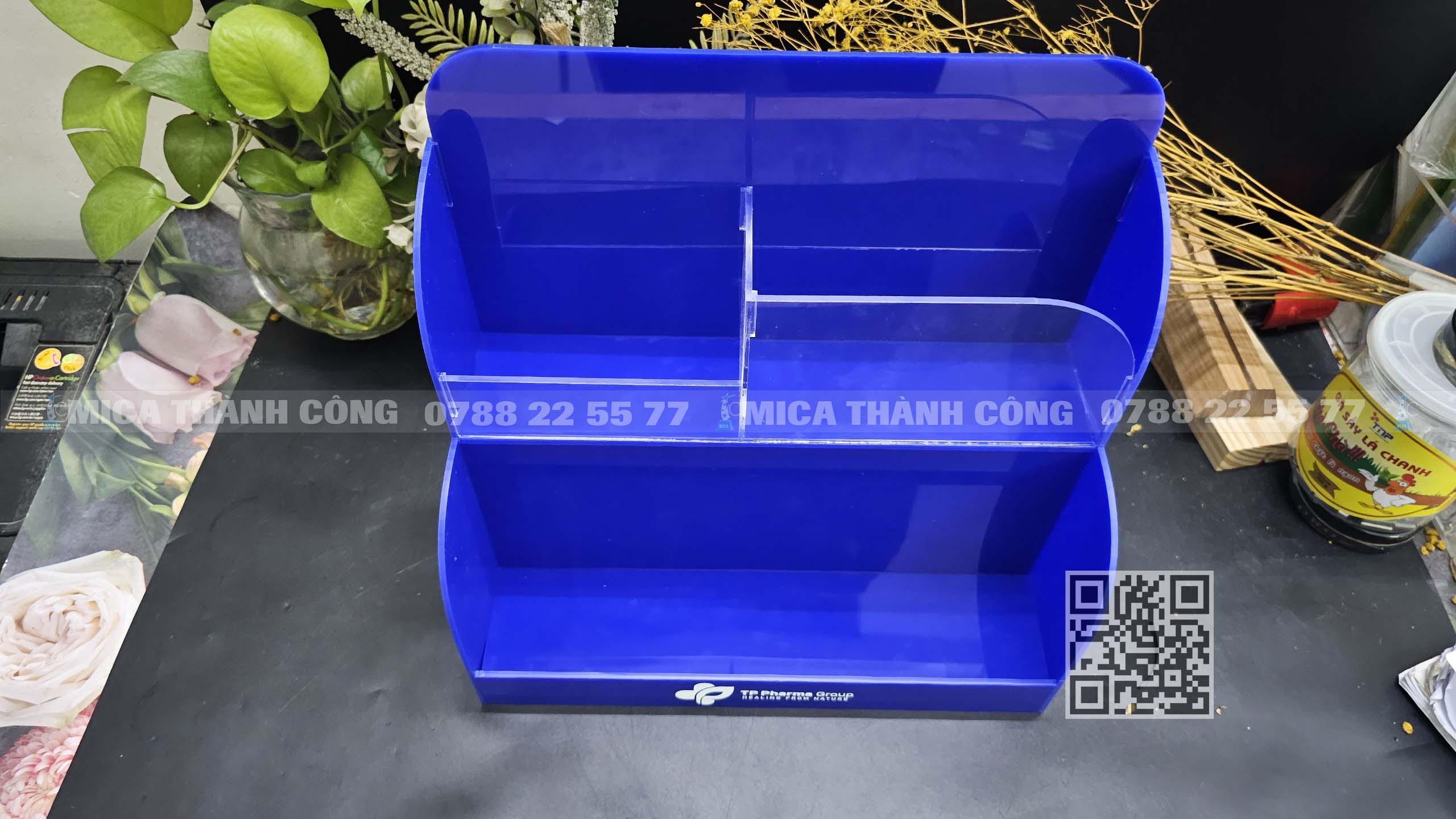 Kệ Mica 3 hộc tùy chỉnh