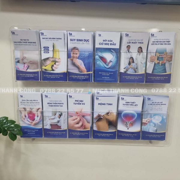 Kệ tờ rơi treo tường