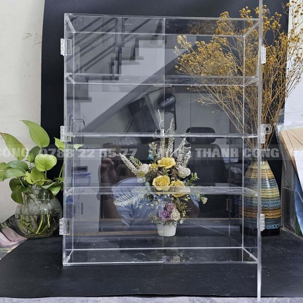 Tủ mica trưng bày xe mô hình