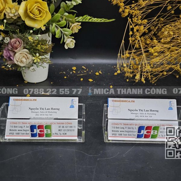 Kệ Card Visit Để Bàn