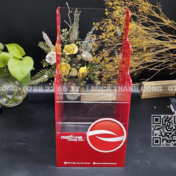 Kệ Mica Trưng Bày 3 Tầng