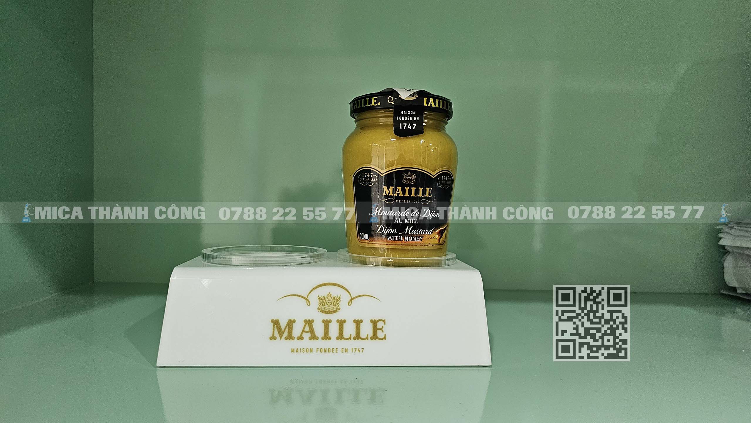 Kệ Mica trưng bày Chai Lọ Thủy Tinh